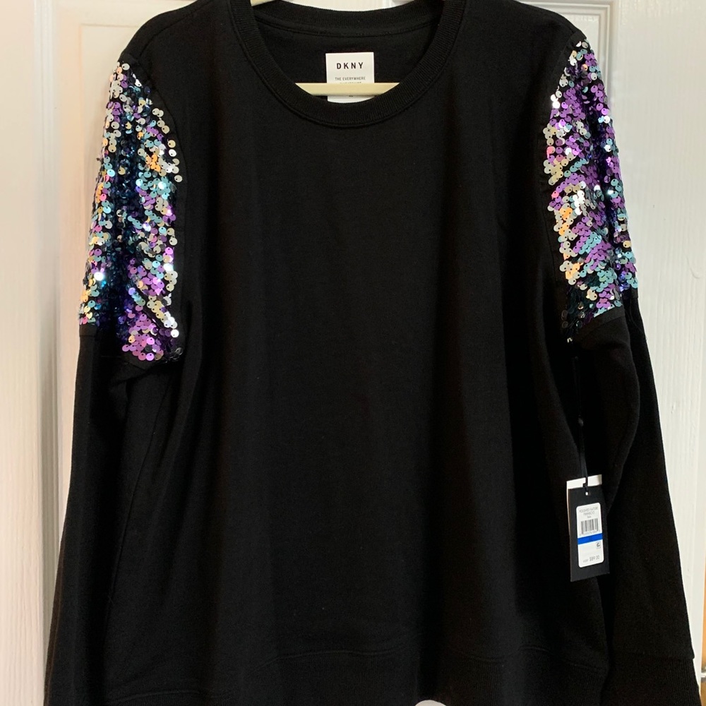DKNY sparkly sweatshirt